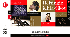 Desktop Screenshot of helsinginjuhlaviikot.fi